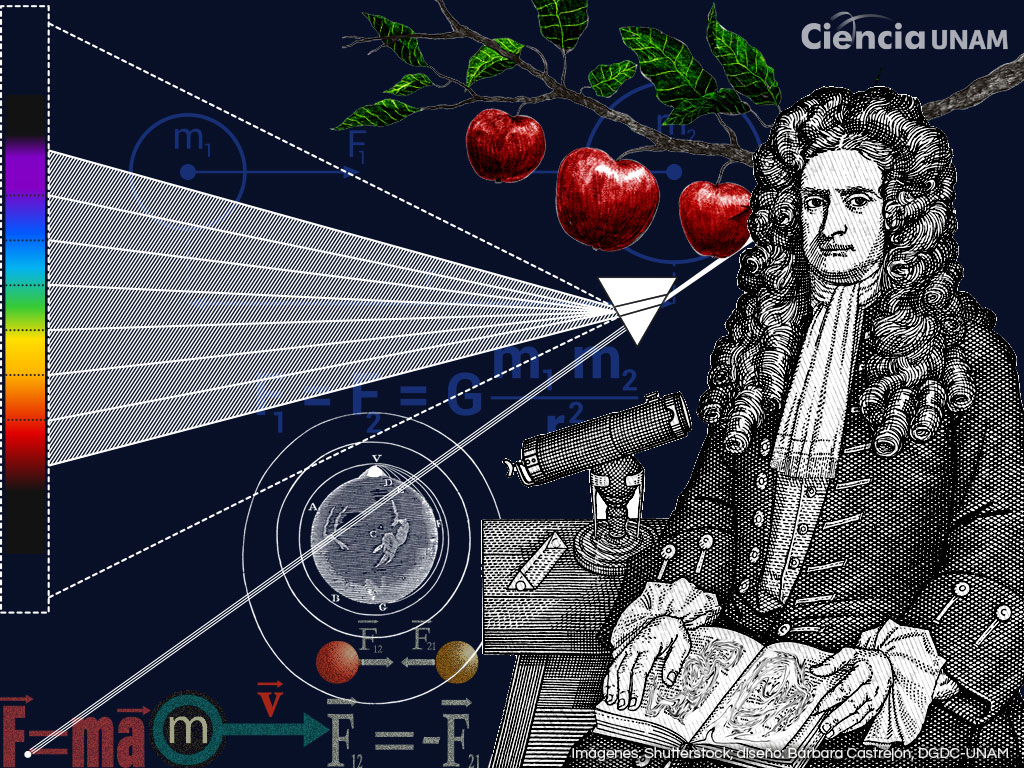 La gravedad y otras geniales aportaciones de Isaac Newton - Ciencia UNAM