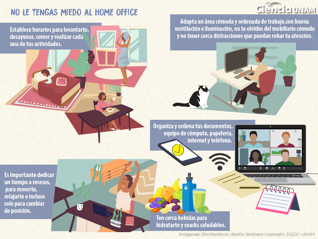 Home office, una opción laboral antes y después del coronavirus - Ciencia  UNAM